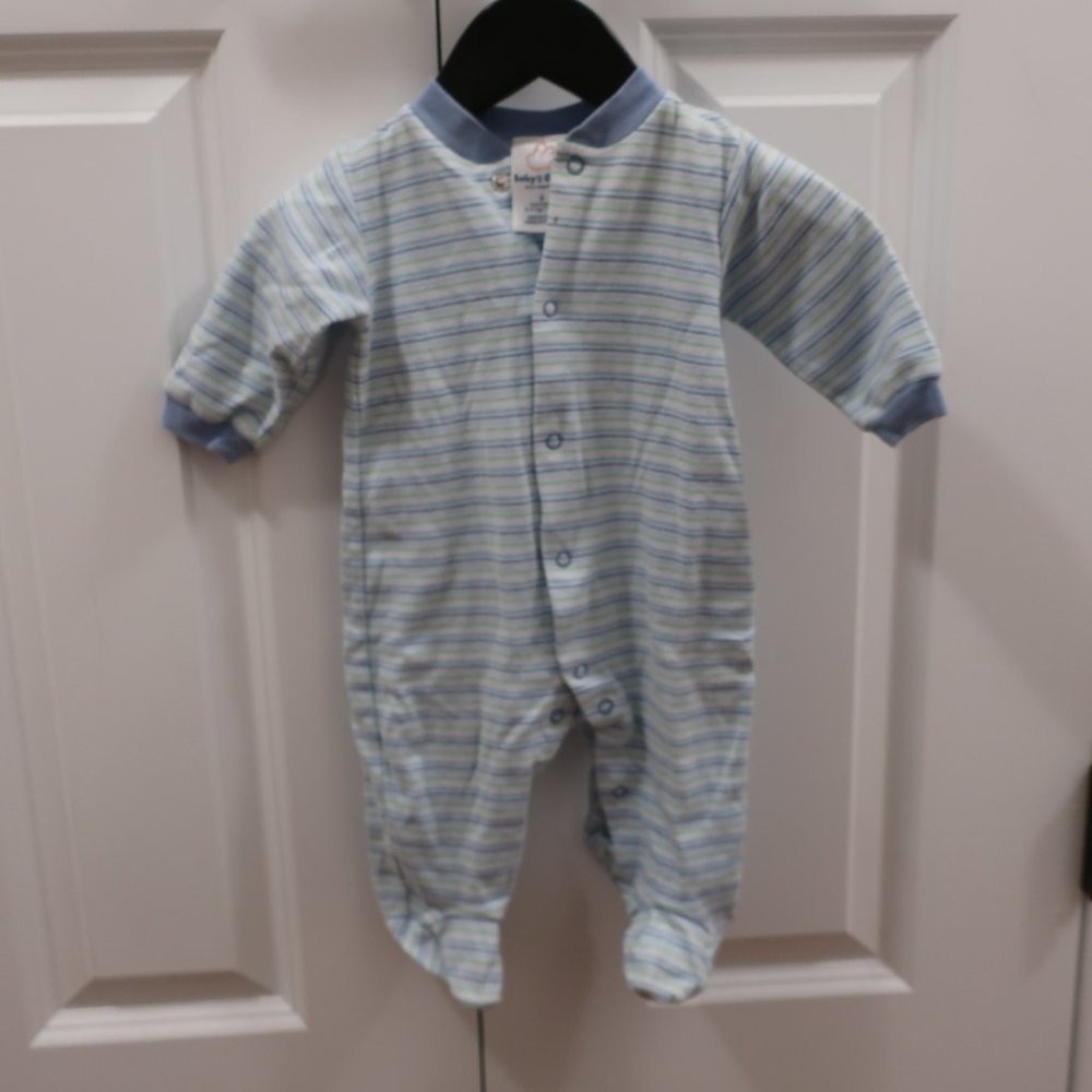 Baby's Own Size 6 months, boys, footie